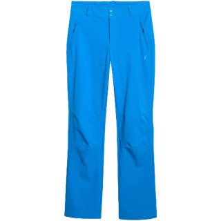 Spodnie trekkingowe damskie 4F softshell FNK F0988 niebieskie 4FWAW25TFTRF0988 33S