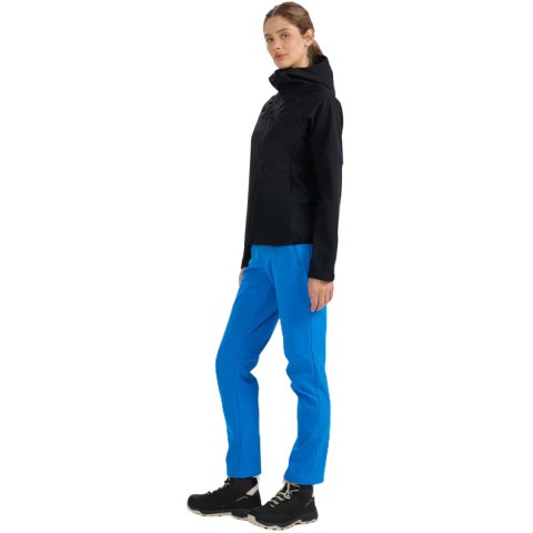 Spodnie trekkingowe damskie 4F softshell FNK F0988 niebieskie 4FWAW25TFTRF0988 33S