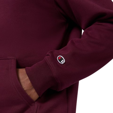 Bluza męska Champion Hooded Sweatshirt bordowa 220271 RS522