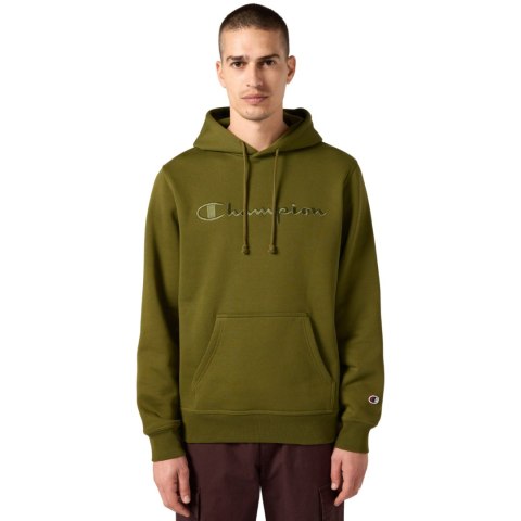 Bluza męska Champion Hooded Sweatshirt oliwkowa 220271 GS585