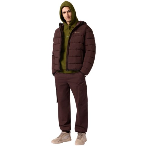 Bluza męska Champion Hooded Sweatshirt oliwkowa 220271 GS585