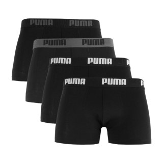 Bokserki męskie Puma Basic 4pak czarne 938198 01