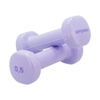 Hantle Spokey Shape 2x0,5 kg fioletowe 920919