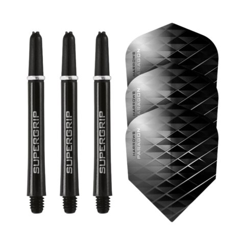 Harrows Twin Pack 3 Flights+3 Shafts Paragon