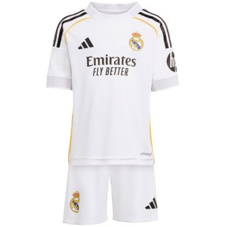 Komplet sportowy dla dzieci adidas Real Madrid 25/26 Home biały JN8870