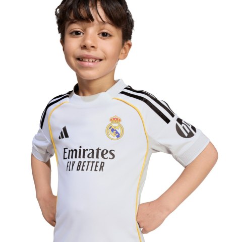 Komplet sportowy dla dzieci adidas Real Madrid 25/26 Home biały JN8870