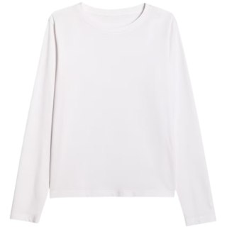 Koszulka damska 4F longsleeve F431 biała 4FWMM00TLONF431 10S
