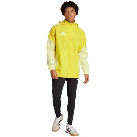 Kurtka męska adidas Tiro 25 Competition All-Weather żółta JI8958