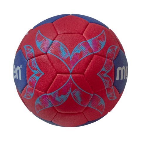 Piłka ręczna Molten IHF Approved Pro Official World Cup 2025 czerwono-niebieska H2A5000-W5Z