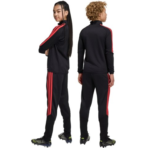 Spodnie dla dzieci adidas Tiro 26 League czarno-czerwone JY9677