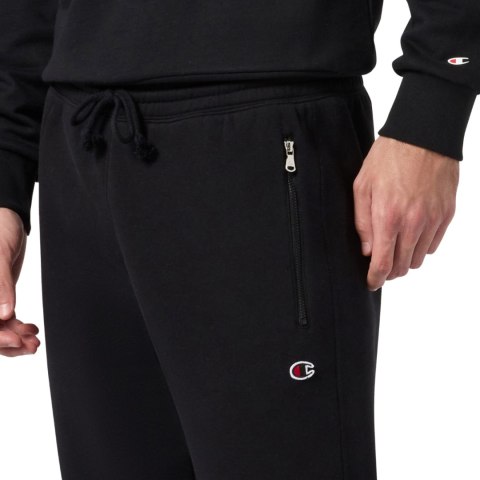 Spodnie męskie Champion Rib Cuff Pants czarne 220300 KK001