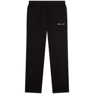 Spodnie męskie Champion Straight Hem Pants czarne 221801 KK001