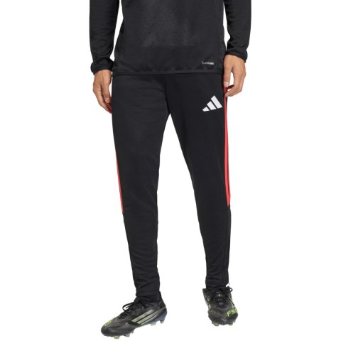 Spodnie męskie adidas Tiro 26 League Training Slim czarno-czerwone JY7111