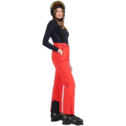 Spodnie narciarskie damskie 4F FNK F0944 czerwone 4FWAW25TFTRF0944 62S