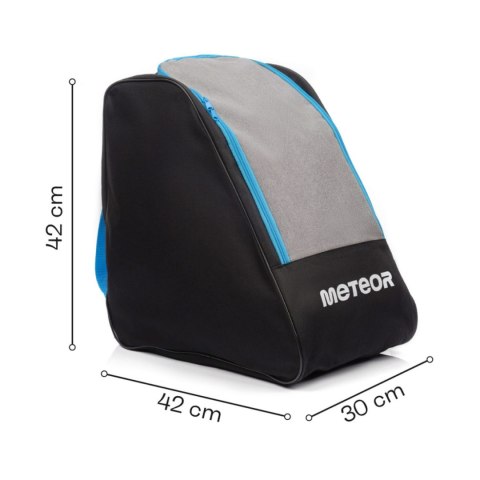 Torba na buty narciarskie Meteor Croma szaro-czarna 17676