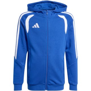 Bluza dla dzieci adidas Tiro 26 League Sweat Full Zip Hoodie niebieska KF9102