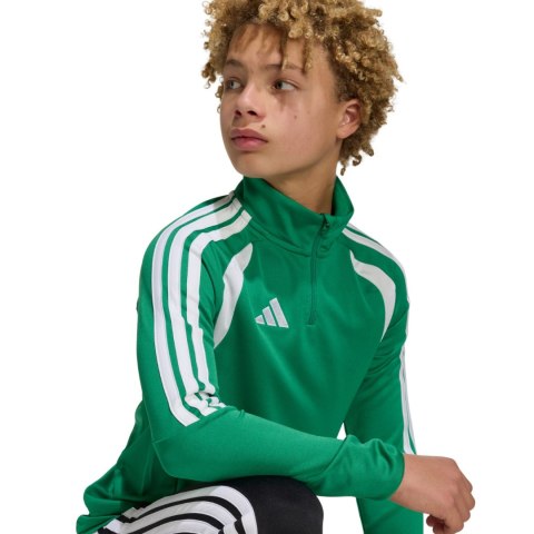 Bluza dla dzieci adidas Tiro 26 League Training Top zielono-biała JY7160