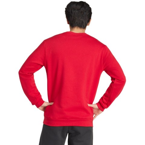 Bluza męska adidas Entrada 26 Sweat Top czerwona JZ6575