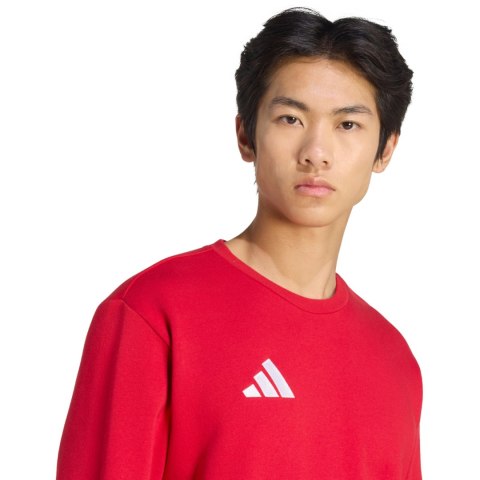 Bluza męska adidas Entrada 26 Sweat Top czerwona JZ6575