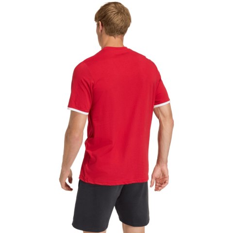 Koszulka męska adidas Entrada 26 Tee czerwona JZ6676