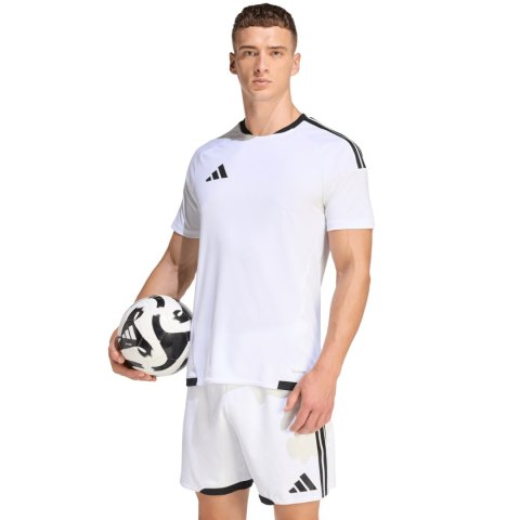 Koszulka męska adidas Tiro 26 Competition Match Jersey biało-czarna KA6167