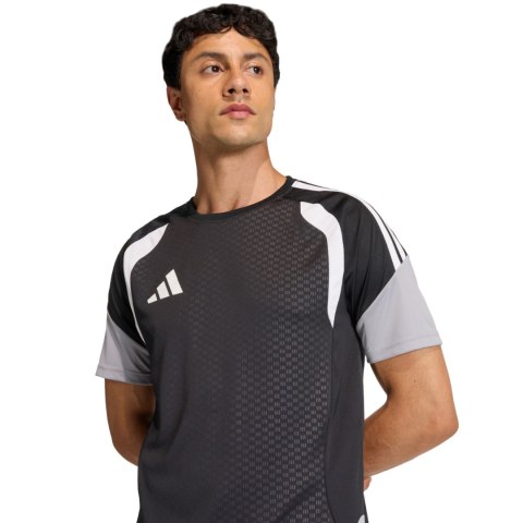 Koszulka męska adidas Tiro 26 Competition Training Jersey czarno-szaro-biała JX4254