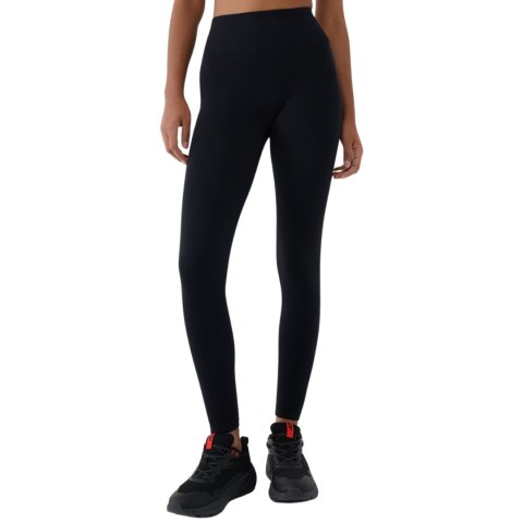 Legginsy damskie 4F FNK F380 głęboka czerń 4FWSS25TFTIF380 20S