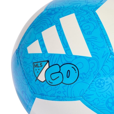 Piłka nożna adidas EPP Club biało-niebieska KH0307