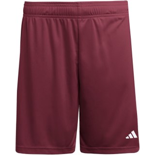 Spodenki dla dzieci adidas Entrada 26 bordowe JZ6527