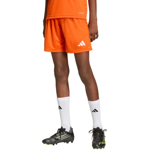 Spodenki dla dzieci adidas Entrada 26 pomarańczowe JZ6529