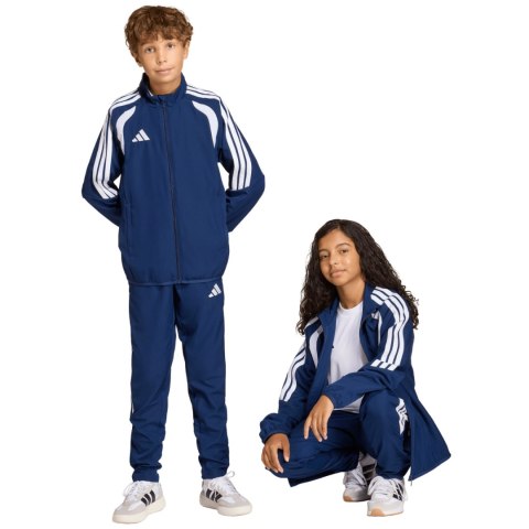 Spodnie dla dzieci adidas Tiro 26 League Presentation granatowe JZ9052