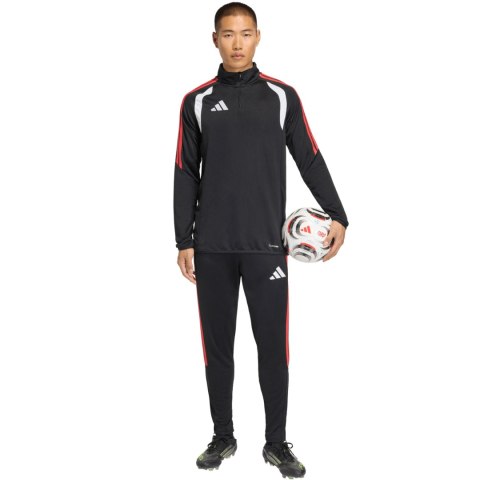 Spodnie męskie adidas Tiro 26 League Training Slim czarno-czerwone JY7111