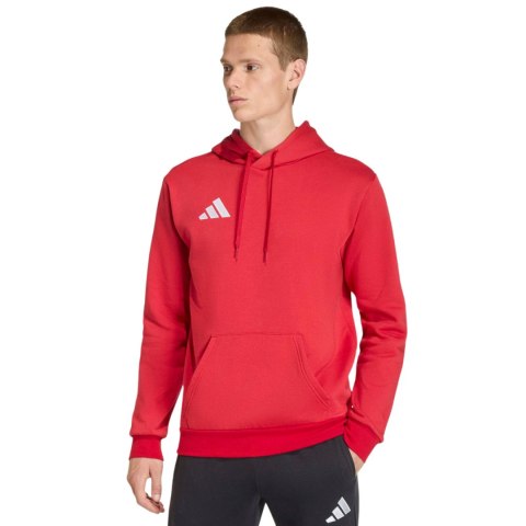 Bluza męska adidas Entrada 26 Hoody czerwona JZ6576
