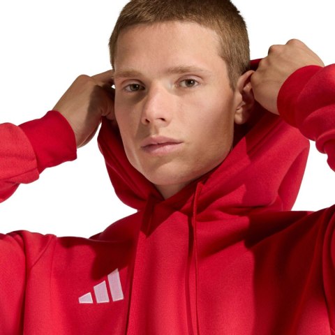Bluza męska adidas Entrada 26 Hoody czerwona JZ6576