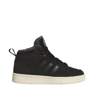 Buty dla dzieci adidas Rapid Court Mid Winterized czarne JR1027