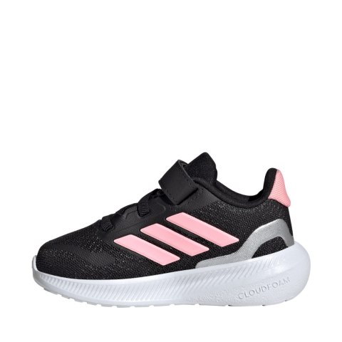 Buty dla dzieci adidas Runfalcon 5 EL I czarne JQ4882