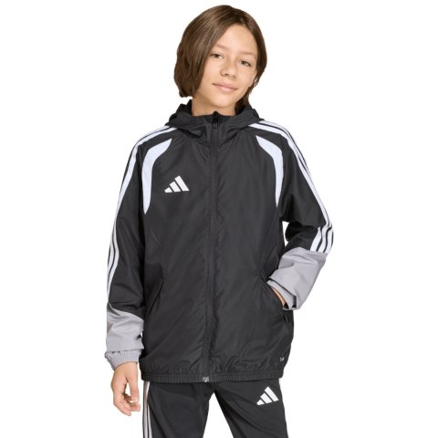 Kurtka dla dzieci adidas Tiro 26 Competition All Weather czarna KB0156