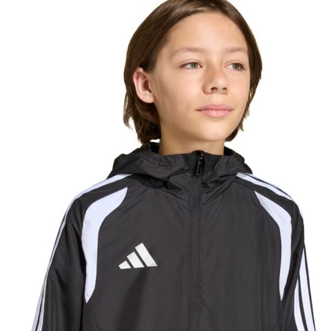 Kurtka dla dzieci adidas Tiro 26 Competition All Weather czarna KB0156