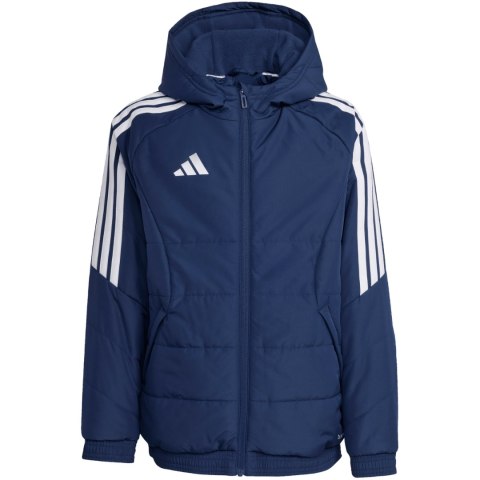 Kurtka dla dzieci adidas Tiro 26 Winter granatowa KA8026