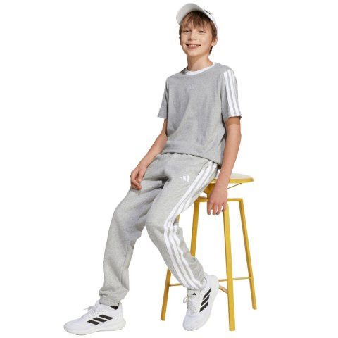 Spodnie dla dzieci adidas Essentials jasnoszare JY4995