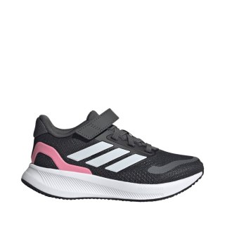 Buty dla dzieci adidas Runfalcon 5 EL C grafitowe JQ8669