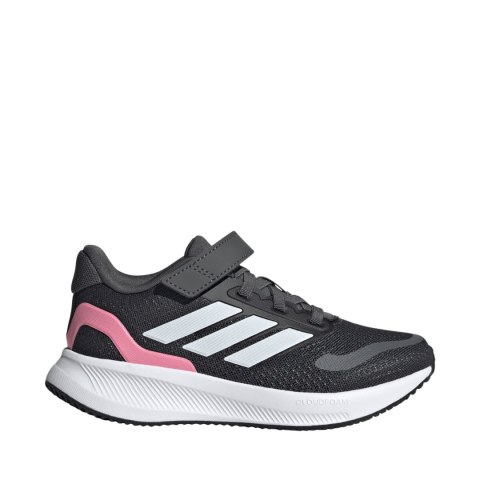 Buty dla dzieci adidas Runfalcon 5 EL C grafitowe JQ8669