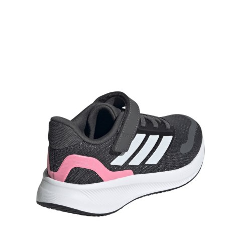 Buty dla dzieci adidas Runfalcon 5 EL C grafitowe JQ8669