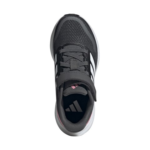 Buty dla dzieci adidas Runfalcon 5 EL C grafitowe JQ8669