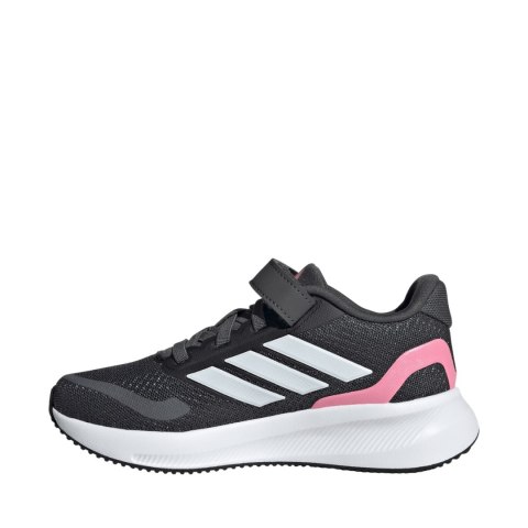 Buty dla dzieci adidas Runfalcon 5 EL C grafitowe JQ8669