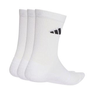 Skarpety adidas Cushioned Sportswear Crew 3P białe JZ0530