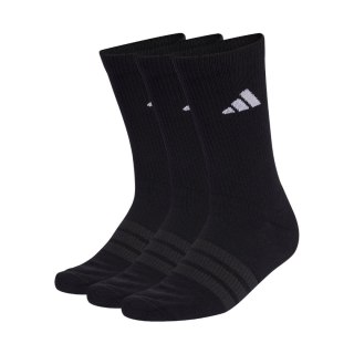Skarpety adidas Cushioned Sportswear Crew 3P czarne KC9626