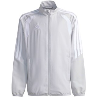 Bluza dla dzieci adidas Tiro 26 League Presentation jasnoszara JZ9053