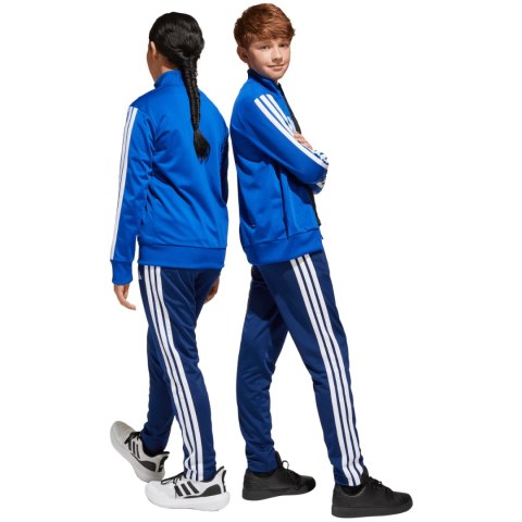 Dres dla dzieci adidas Seasonal Essentials Tiberio 3-Stripes niebieski JC7518