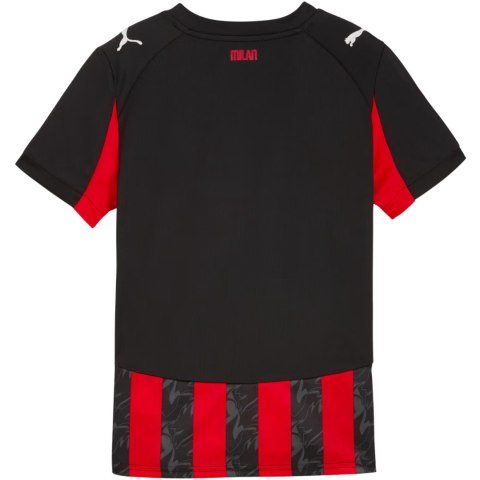 Koszulka dla dzieci Puma AC Milan Home Jersey Replica czarno-czerwona 779965 01